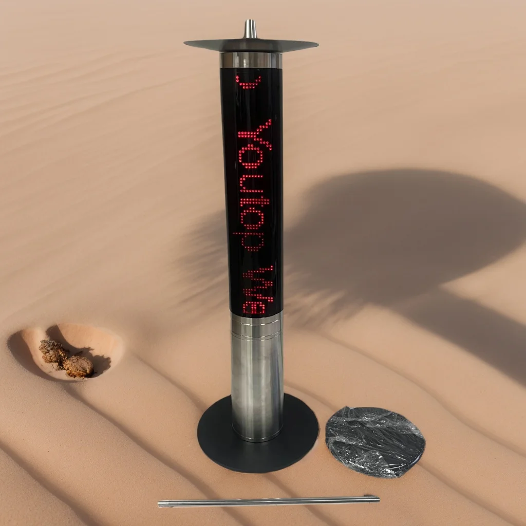 New Style LED Digital Display With One Hose Connector 304 Stainless Steel Hookah Customizable Stock Smoke Shisha Narghile Chicha
New Style LED Digital Display With One Hose Connector 304 Stainless Steel Hookah Customizable Stock Smoke Shisha Narghile Chicha