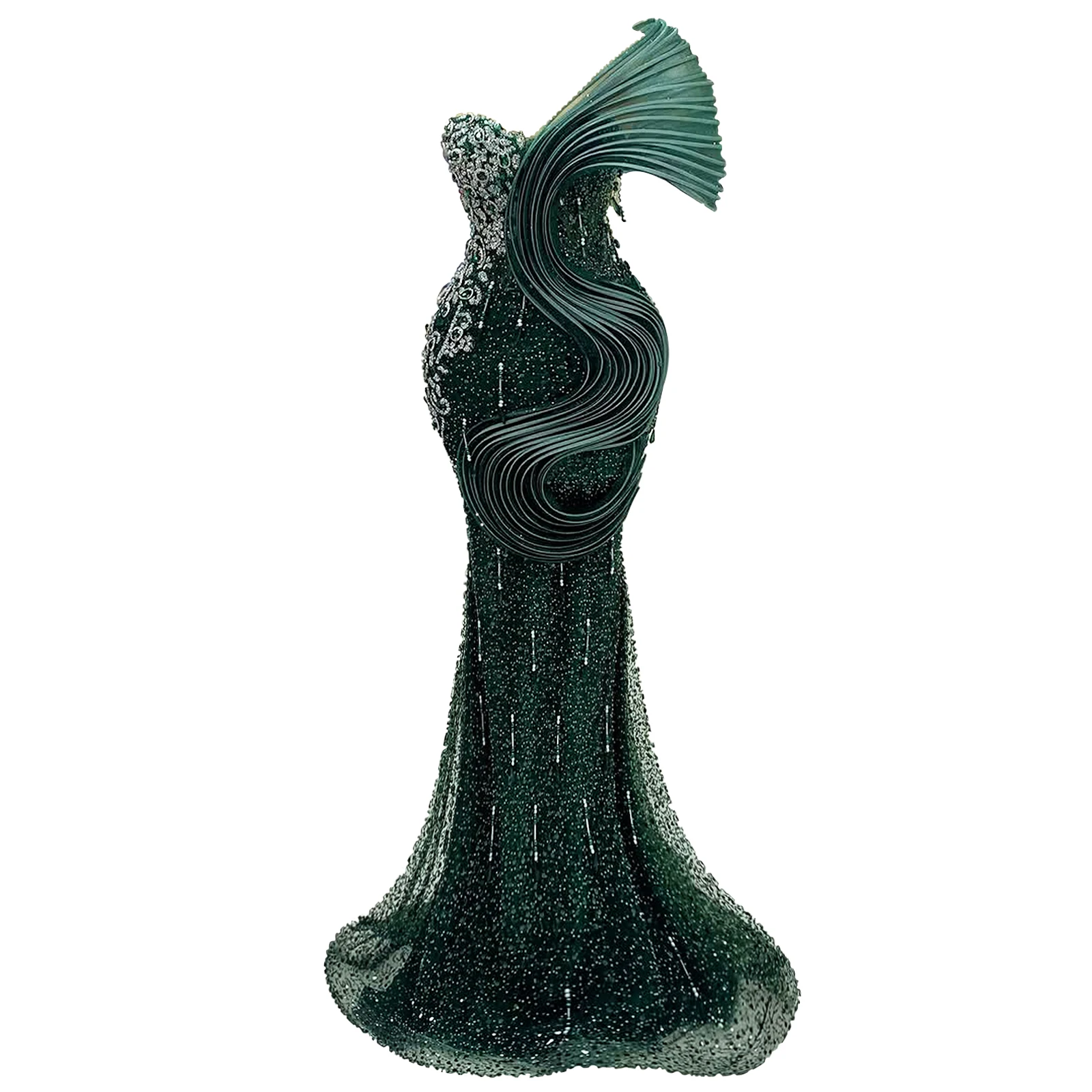 Evening Gown With Wave Pleats Green Crystal Sequins Strapless Mermaid Dress Formal Ball Gown Formal Occasion Dress Customizable
Evening Gown With Wave Pleats Green Crystal Sequins Strapless Mermaid Dress Formal Ball Gown Formal Occasion Dress Customizable