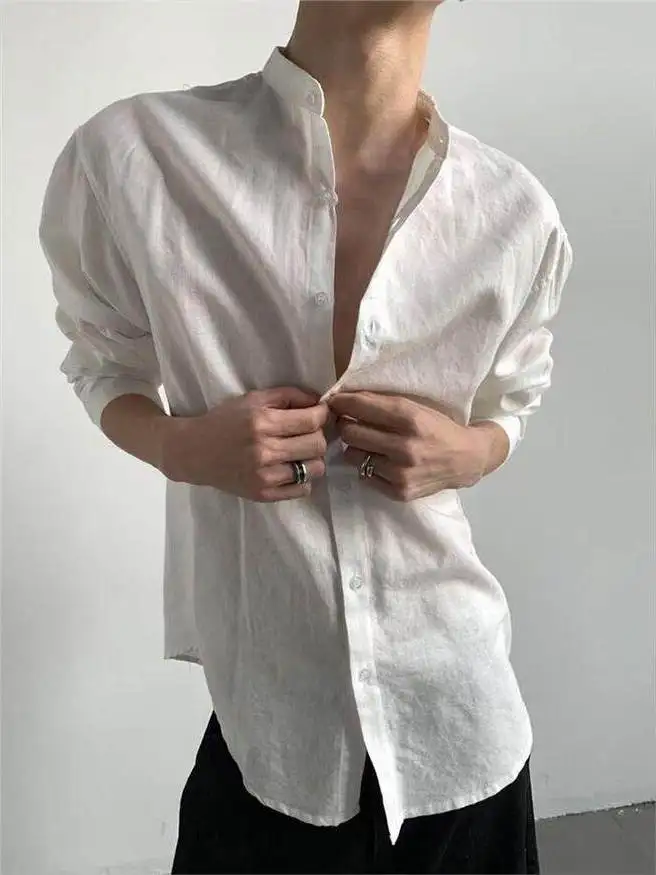 New 2026 Men's Cotton Linen Long Sleeve Shirt Casual Stand Collar Summer Fashionable Quality Plaid Loose Fit Citywalk
New 2026 Men's Cotton Linen Long Sleeve Shirt Casual Stand Collar Summer Fashionable Quality Plaid Loose Fit Citywalk