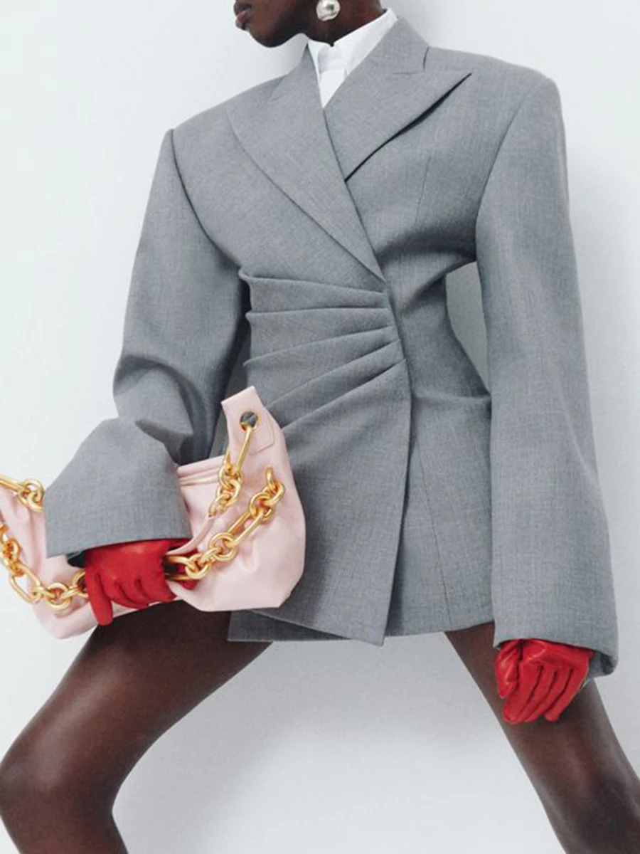 Корейский стиль, блейзер с завязкой на талии, женский зимний весенний элегантный плиссированный пиджак сбоку, офисный женский приталенный пиджак, верхняя одежда 2026
Корейский стиль, блейзер с завязкой на талии, женский зимний весенний элегантный плиссированный пиджак сбоку, офисный женский приталенный пиджак, верхняя одежда 2026