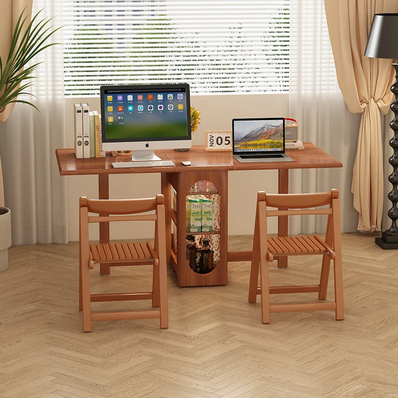 Medieval style double side-by-side desk with cabinet 80cm wide small room space-saving desk that can be folded
Medieval style double side-by-side desk with cabinet 80cm wide small room space-saving desk that can be folded