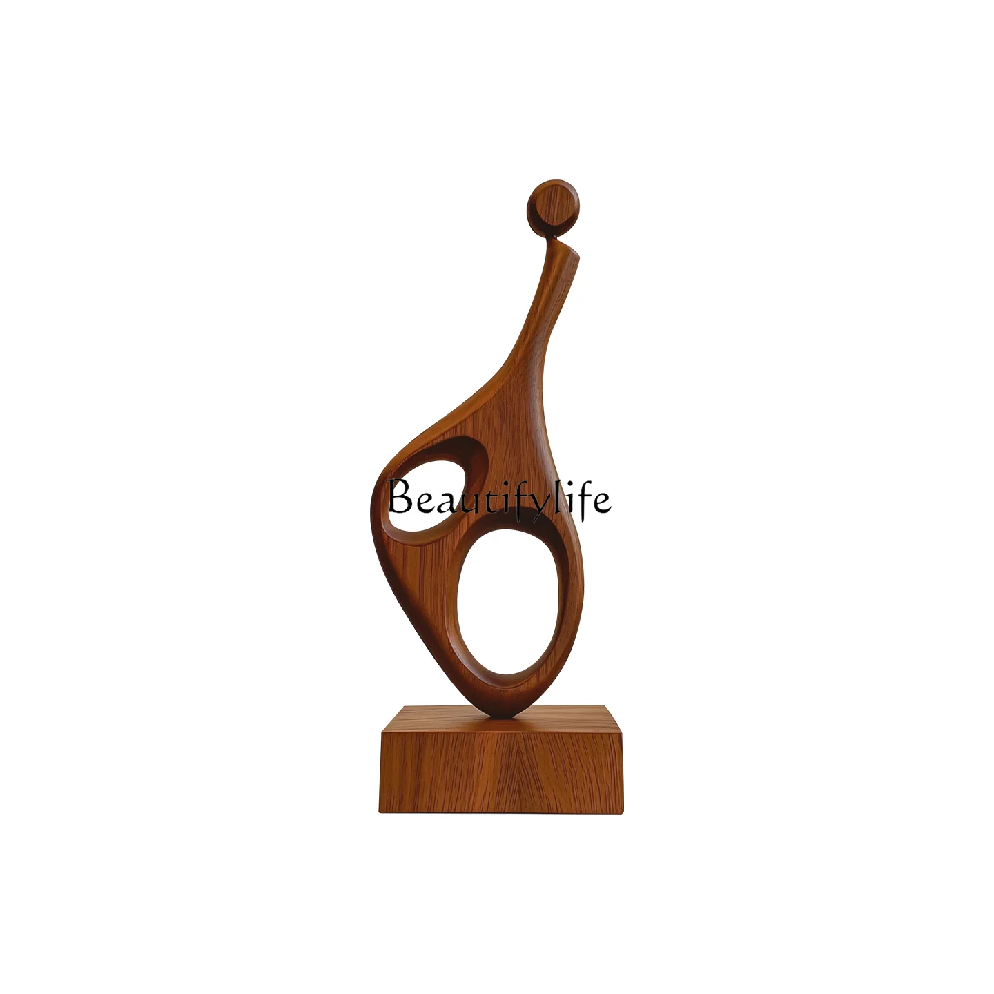 Modern creative abstract solid wood sculpture ornament porch decoration home
Modern creative abstract solid wood sculpture ornament porch decoration home