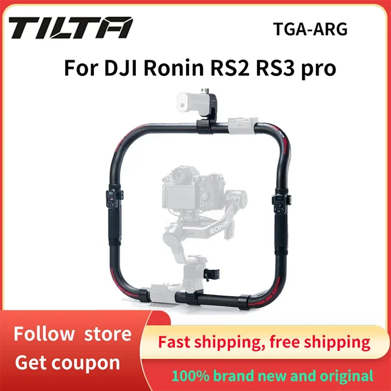 TILTA TGA-ARG Gimbal Поддержка кольца из углеродного волокна Усовершенствованная кольцевая ручка Gimbal Ручка Держатель камеры Ручной для DJI Ronin RS2 RS3 Pro
TILTA TGA-ARG Gimbal Поддержка кольца из углеродного волокна Усовершенствованная кольцевая ручка Gimbal Ручка Держатель камеры Ручной для DJI Ronin RS2 RS3 Pro
