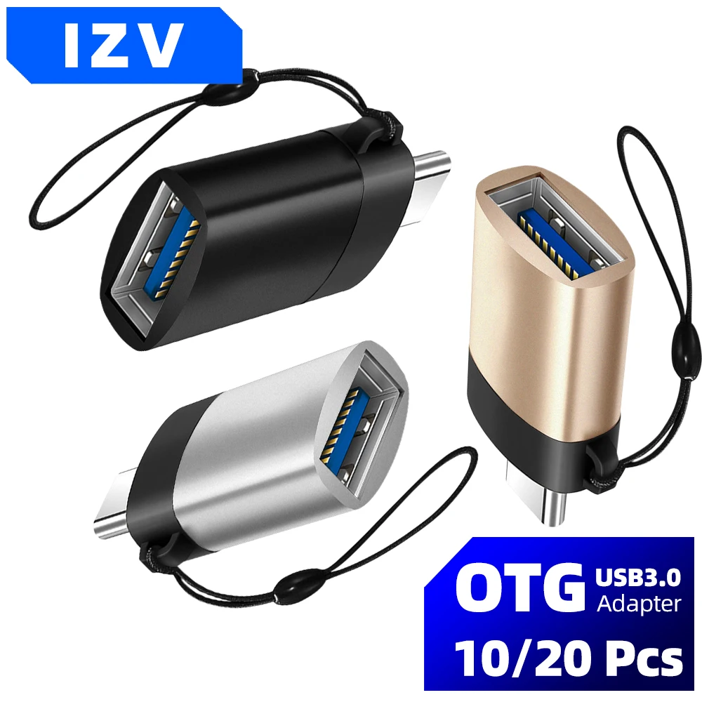 10/20Pcs Type C To USB 3.0 OTG Adapter USB C Male To USB Female Converter For Laptop Macbook Samsung Xiaomi USB C OTG Connector
10/20Pcs Type C To USB 3.0 OTG Adapter USB C Male To USB Female Converter For Laptop Macbook Samsung Xiaomi USB C OTG Connector