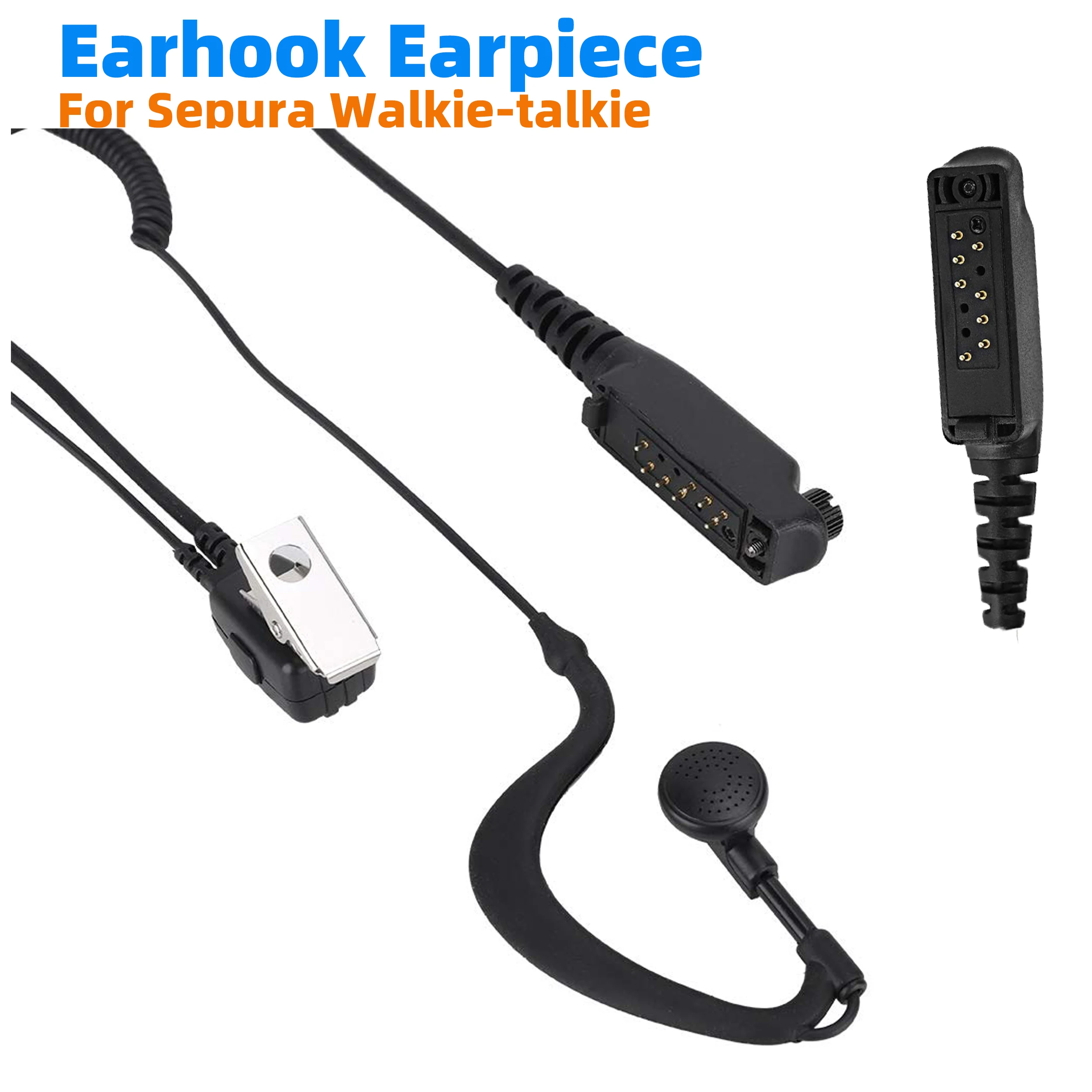 Two Way Radio Ear hang Headset For Sepura STP8000 STP8030 STP8035 STP8038 STP8040 STP8080 Earpiece Walkie-talkie Headset with PT
Two Way Radio Ear hang Headset For Sepura STP8000 STP8030 STP8035 STP8038 STP8040 STP8080 Earpiece Walkie-talkie Headset with PT