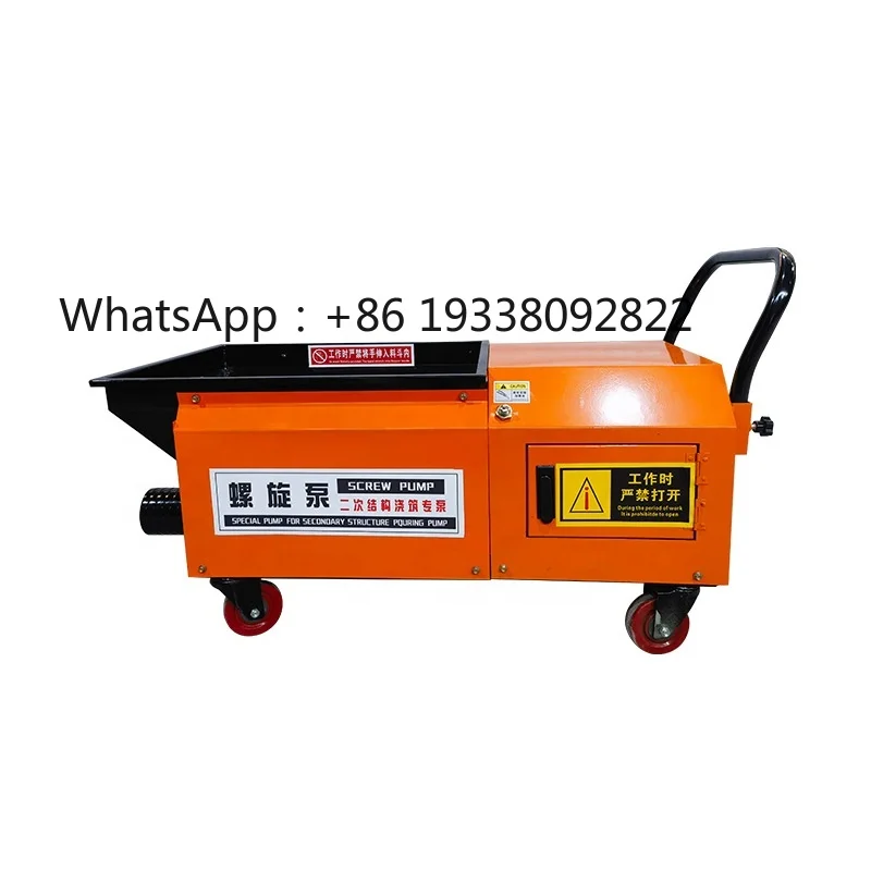 2026-Mini Concrete Pump Small Secondary Structure Feeding Machine for Efficient Concrete Delivery
2026-Mini Concrete Pump Small Secondary Structure Feeding Machine for Efficient Concrete Delivery