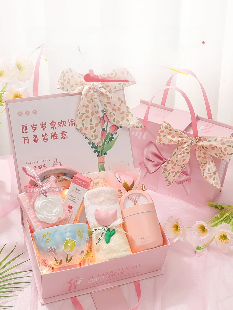 Girls Birthday Gift Best Friend Creative Gift Box Pink Festivals Women's Day Bridal Shower Practical High-End Feeling
Girls Birthday Gift Best Friend Creative Gift Box Pink Festivals Women's Day Bridal Shower Practical High-End Feeling
