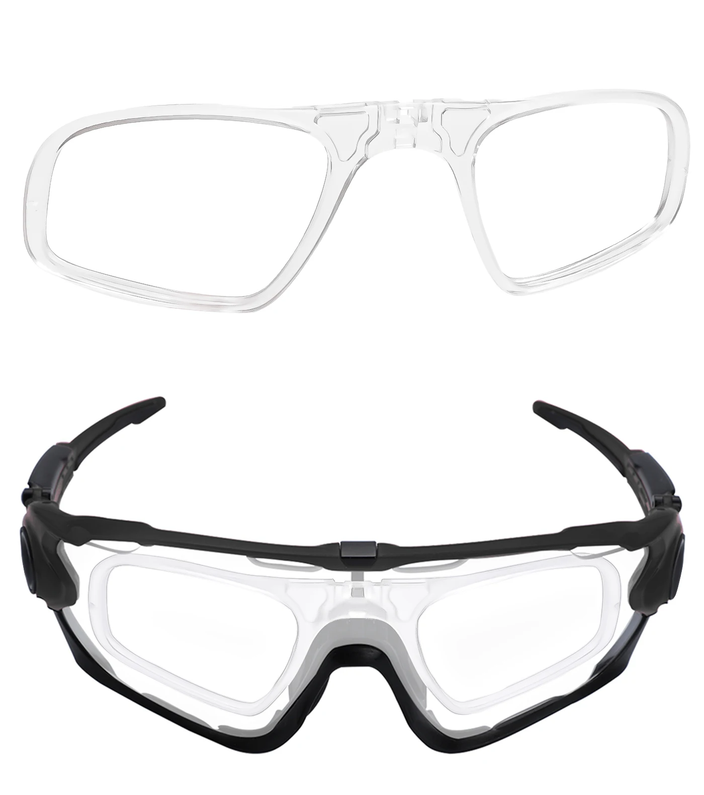 Insert Clip-On RX Adaptor Lens Carrier for Oakley Jawbreaker OO9290 Jawbreaker Asian Fit OO9270 Sunglasses
Insert Clip-On RX Adaptor Lens Carrier for Oakley Jawbreaker OO9290 Jawbreaker Asian Fit OO9270 Sunglasses