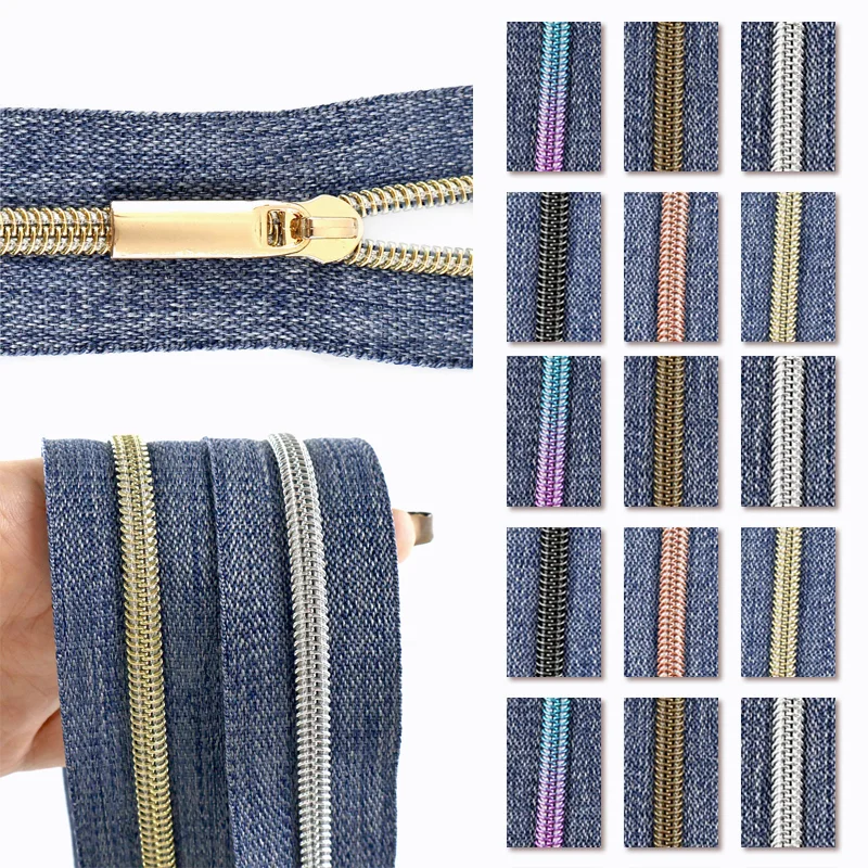 10/20/30M 5# Nylon Zipper Tapes By The Meter for Sewing Bags Jacket Zips Backpack Garment Zippers Repair Kits DIY Accessories
10/20/30M 5# Nylon Zipper Tapes By The Meter for Sewing Bags Jacket Zips Backpack Garment Zippers Repair Kits DIY Accessories