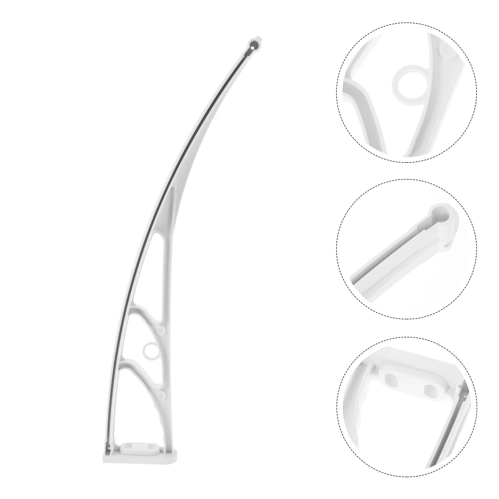 Plastic Steel Bracket 600mm Base 110mm White Silent Awnings Brackets for Balcony Windows Doors Weather Resistant PVC Easy
Plastic Steel Bracket 600mm Base 110mm White Silent Awnings Brackets for Balcony Windows Doors Weather Resistant PVC Easy