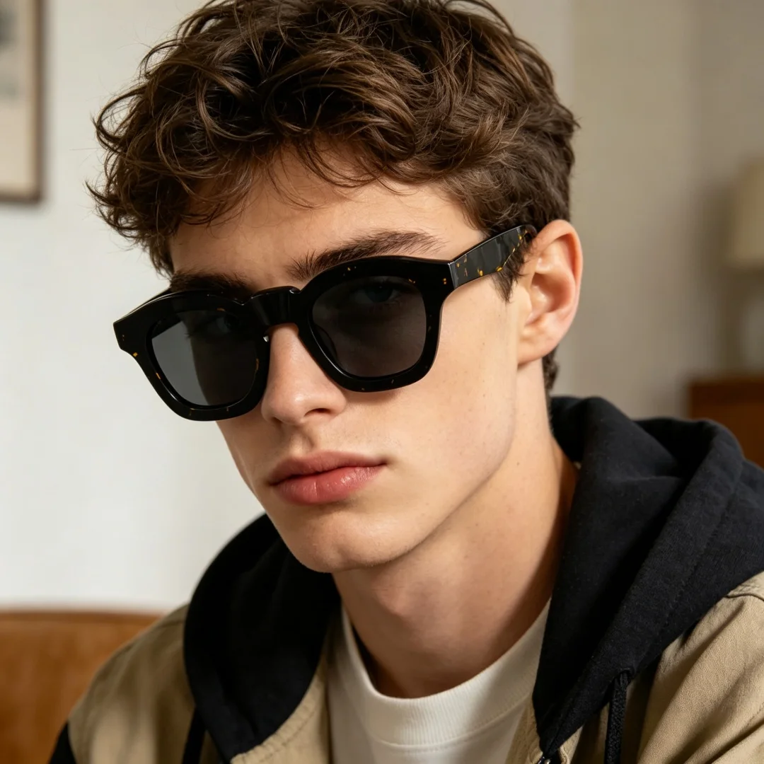 BETSION Retro Thick Square Frame Sunglasses 45mm UV400 Polarized Option Fashion Shades For Men Women Trend Outdoor Travel #BT387
BETSION Retro Thick Square Frame Sunglasses 45mm UV400 Polarized Option Fashion Shades For Men Women Trend Outdoor Travel #BT387