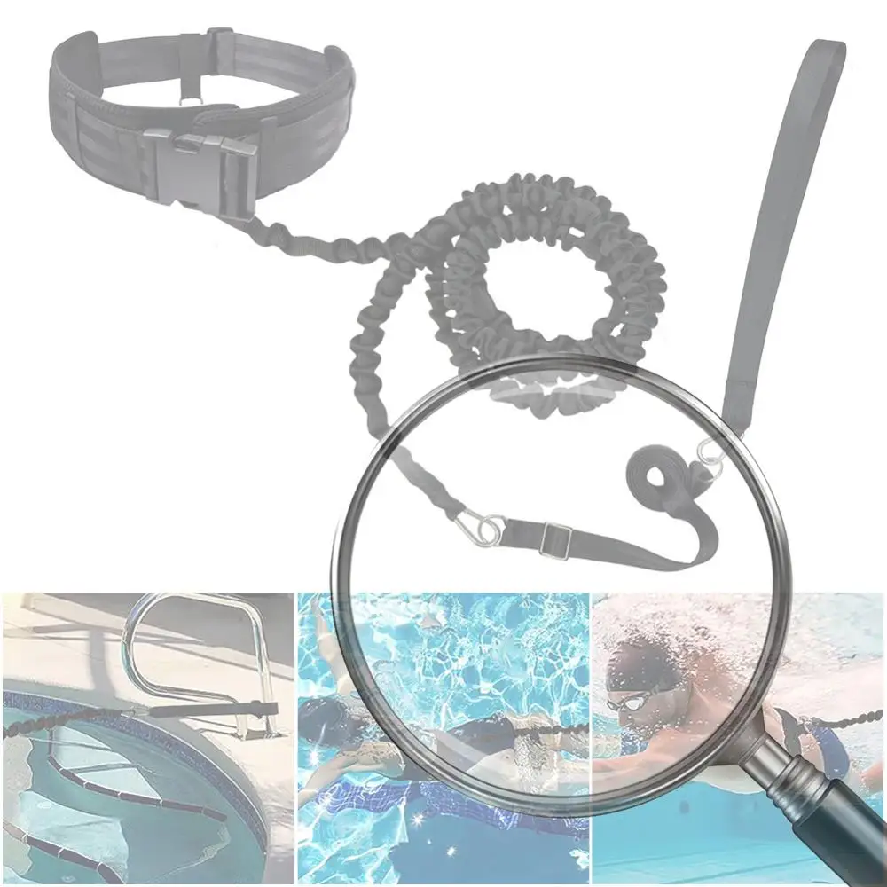 Тренажер для плавания: пояс для стационарных тренировок, водный сопротивляющий пояс, тренажер для плавания в бассейне, ремень-фиксатор для тренировок и упражнений
Тренажер для плавания: пояс для стационарных тренировок, водный сопротивляющий пояс, тренажер для плавания в бассейне, ремень-фиксатор для тренировок и упражнений