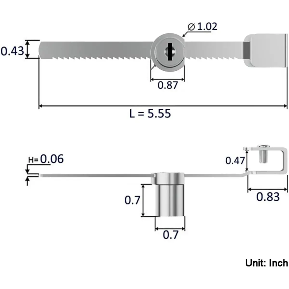 НОВЫЙ замок с храповым механизмом для раздвижных стеклянных дверей с хромированной отделкой, подходит для стекла диаметром 4–8 мм, безопасный замок для витрины, 2 шт.
НОВЫЙ замок с храповым механизмом для раздвижных стеклянных дверей с хромированной отделкой, подходит для стекла диаметром 4–8 мм, безопасный замок для витрины, 2 шт.