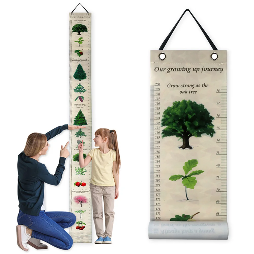 Creative Height Growth Chart Hanging Ruler PVC Polyester Kids Room Wall Growth Measurement Tool Height Chart for Kids
Creative Height Growth Chart Hanging Ruler PVC Polyester Kids Room Wall Growth Measurement Tool Height Chart for Kids