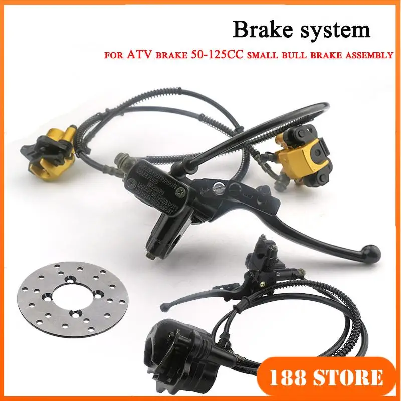 1 Set Disc Brake Assembly Front Disc Brak Caliper System For 70cc 90cc 110cc 125cc ATV Buggy Quad Motorcycle Accessories
1 Set Disc Brake Assembly Front Disc Brak Caliper System For 70cc 90cc 110cc 125cc ATV Buggy Quad Motorcycle Accessories