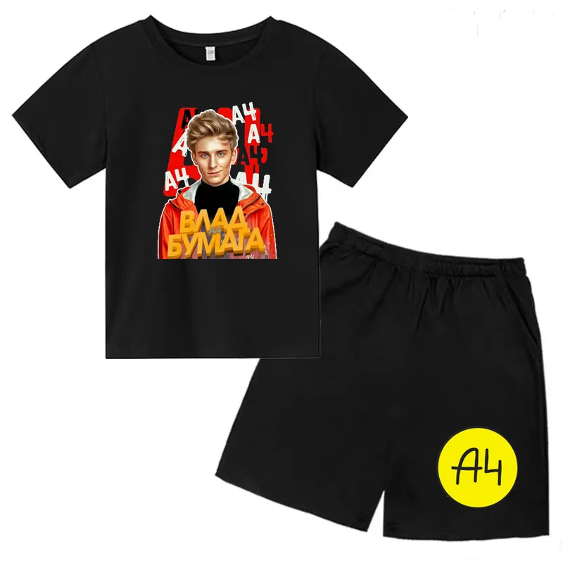 Summer T-shirt Kids 3-12 Years Merchandise A4 Idol Star Print Boys Girls Toddler Short Sleeve+Shorts 2P Sports Party Casual Suit
Summer T-shirt Kids 3-12 Years Merchandise A4 Idol Star Print Boys Girls Toddler Short Sleeve+Shorts 2P Sports Party Casual Suit