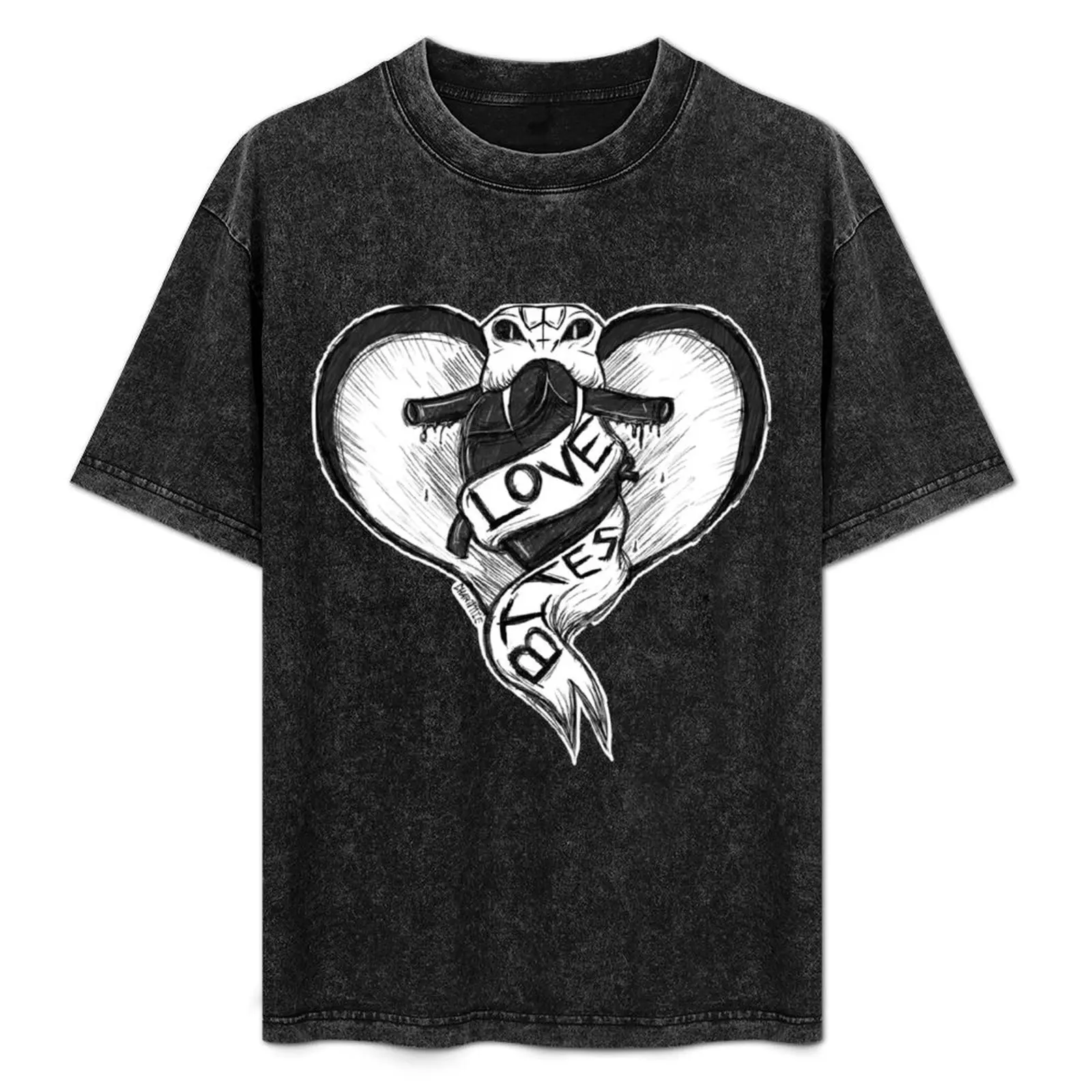 LOVE BITES Long T-Shirt Classic Basic Casual T-Shirt
LOVE BITES Long T-Shirt Classic Basic Casual T-Shirt