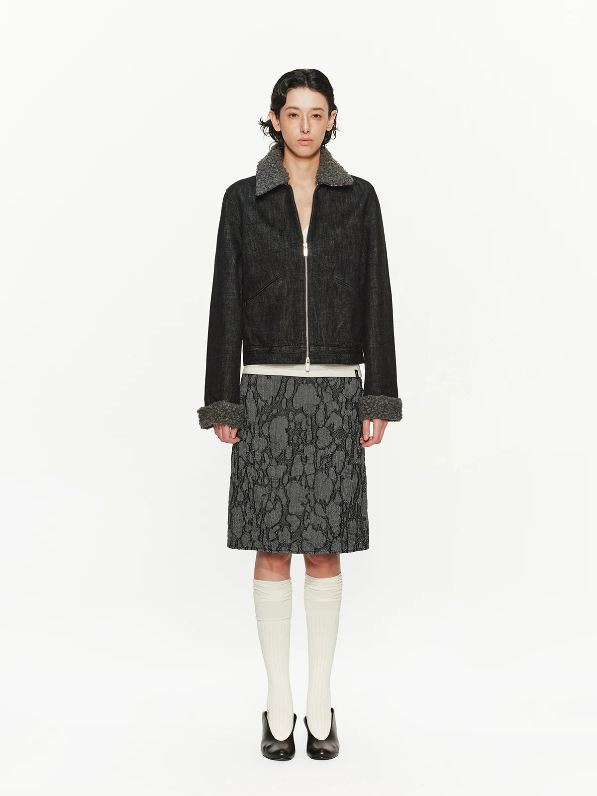 Detachable Fur Collar Cleanfit Red Eared Original Bull Denim Jaet oulder Width Regular Cotton Long Sve round Ne Zipper
Detachable Fur Collar Cleanfit Red Eared Original Bull Denim Jaet oulder Width Regular Cotton Long Sve round Ne Zipper