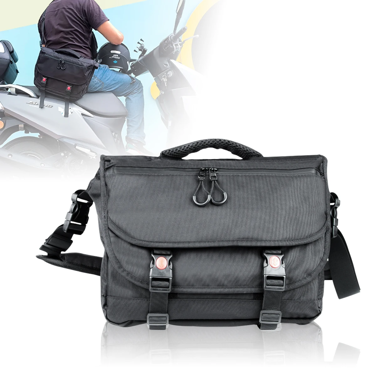 Men Motorcycle Cycling Messenger Bags Waterproof Riding Canvas Satchel Casual Briefcases Laptop Bag Shoulder Crossbody
Men Motorcycle Cycling Messenger Bags Waterproof Riding Canvas Satchel Casual Briefcases Laptop Bag Shoulder Crossbody