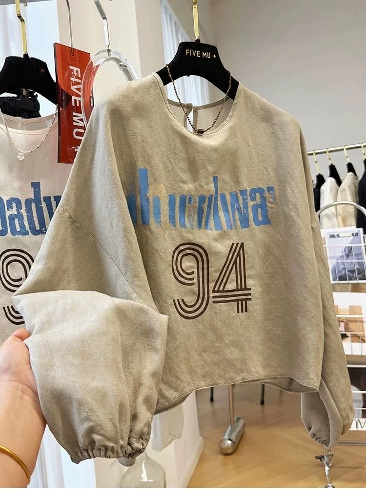 plus Size 300 Pounds Letter Print Short Sleeve T-Shirt Women's Spring Autumn Slimming Versatile Casual Loose Fit Cotton Top
plus Size 300 Pounds Letter Print Short Sleeve T-Shirt Women's Spring Autumn Slimming Versatile Casual Loose Fit Cotton Top