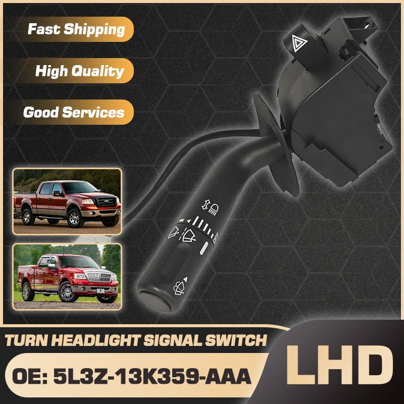 Переключатель LHD для автомобильных поворотников фар 5L3Z-13K359-AAA для Ford F150 MK8 Lobo 2005-2008 Lincoln Mark LT 2006-2008 6L3Z-13K359-AA
Переключатель LHD для автомобильных поворотников фар 5L3Z-13K359-AAA для Ford F150 MK8 Lobo 2005-2008 Lincoln Mark LT 2006-2008 6L3Z-13K359-AA
