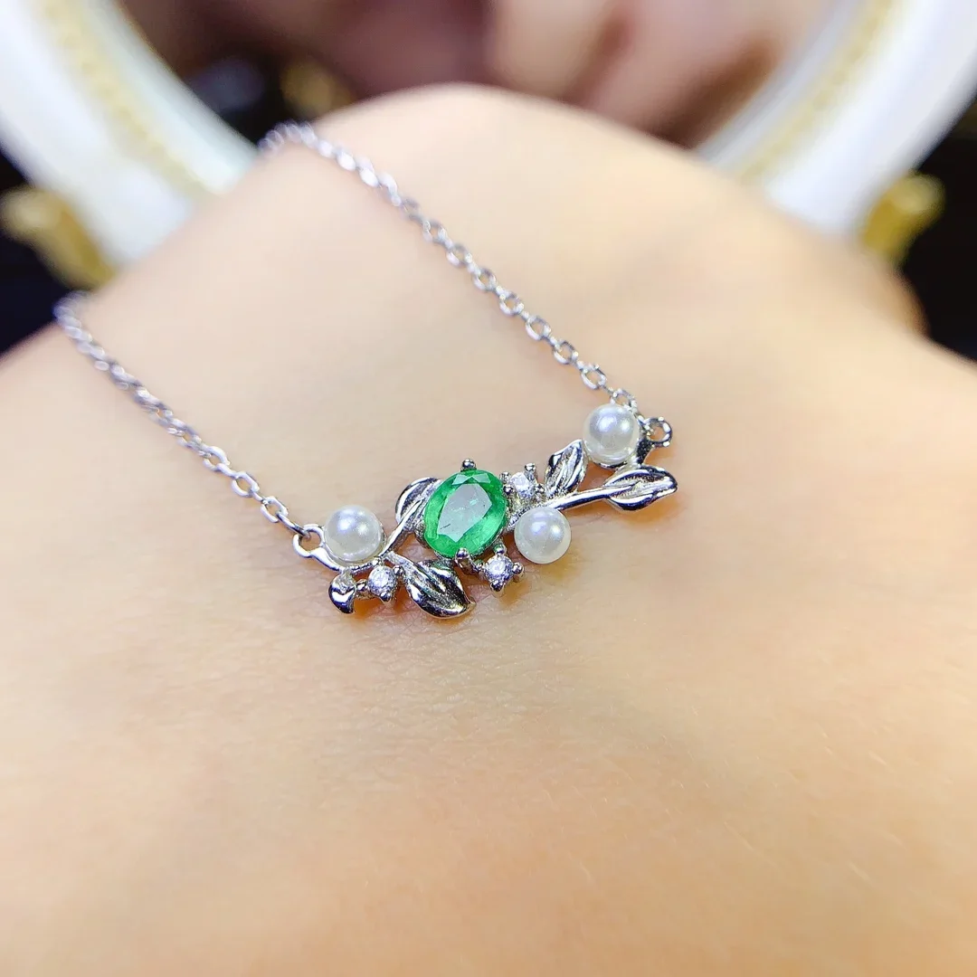 Emerald Tanzanite Silver 925 Jewelry Women's Gem Pendant 925 Sterling Silver Women's Luxury Necklace Free Christmas shipping
Emerald Tanzanite Silver 925 Jewelry Women's Gem Pendant 925 Sterling Silver Women's Luxury Necklace Free Christmas shipping