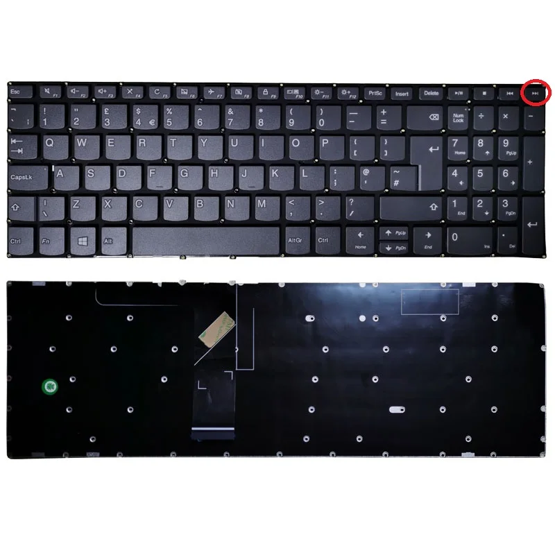 NEW UK Laptop Keyboard for Lenovo ideapad 720S-15 720S-15IKB 720S-15ISK No backlight
NEW UK Laptop Keyboard for Lenovo ideapad 720S-15 720S-15IKB 720S-15ISK No backlight