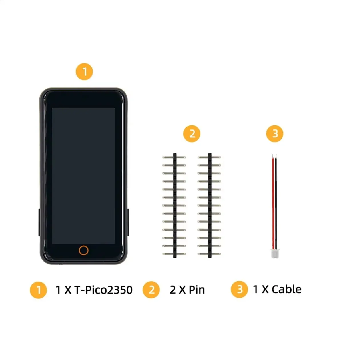 T--2350 RP2350 & ESP32-C6 Development Board Onboard 2.33 Inch LCD Touch Display HD Video Interface XL9535 Expander
T--2350 RP2350 & ESP32-C6 Development Board Onboard 2.33 Inch LCD Touch Display HD Video Interface XL9535 Expander
