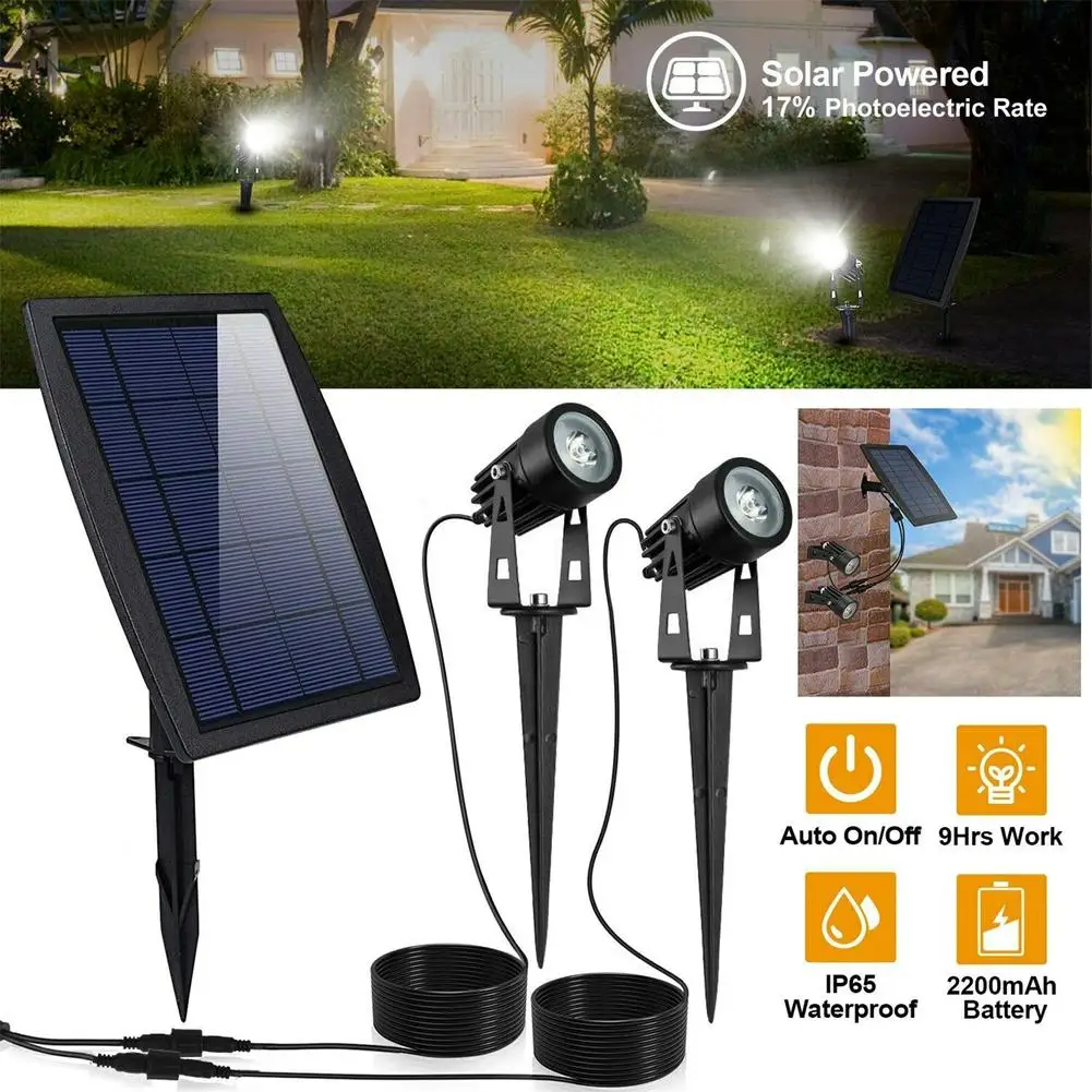 Waterproof IP65 Outdoor Garden LED Solar Light Super Brightness Garden Lawn Lamp Landscape Spot Lights wholesale dropshipping
Waterproof IP65 Outdoor Garden LED Solar Light Super Brightness Garden Lawn Lamp Landscape Spot Lights wholesale dropshipping