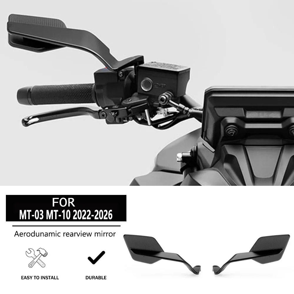 For YAMAHA MT03 MT10 2022-2026 Motorcycle Accessories carbon fibre Mirror Stealth Winglets Rearview Mirrors
For YAMAHA MT03 MT10 2022-2026 Motorcycle Accessories carbon fibre Mirror Stealth Winglets Rearview Mirrors