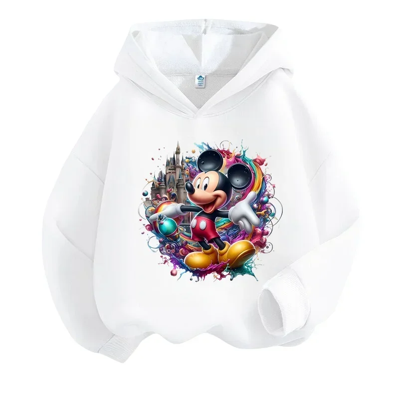 Mickey Squarepants Cartoon Polyester Sweater for Autumn and Winter Thin or Fleeced Long-Sleeved Hooded Sweatshirt
Mickey Squarepants Cartoon Polyester Sweater for Autumn and Winter Thin or Fleeced Long-Sleeved Hooded Sweatshirt