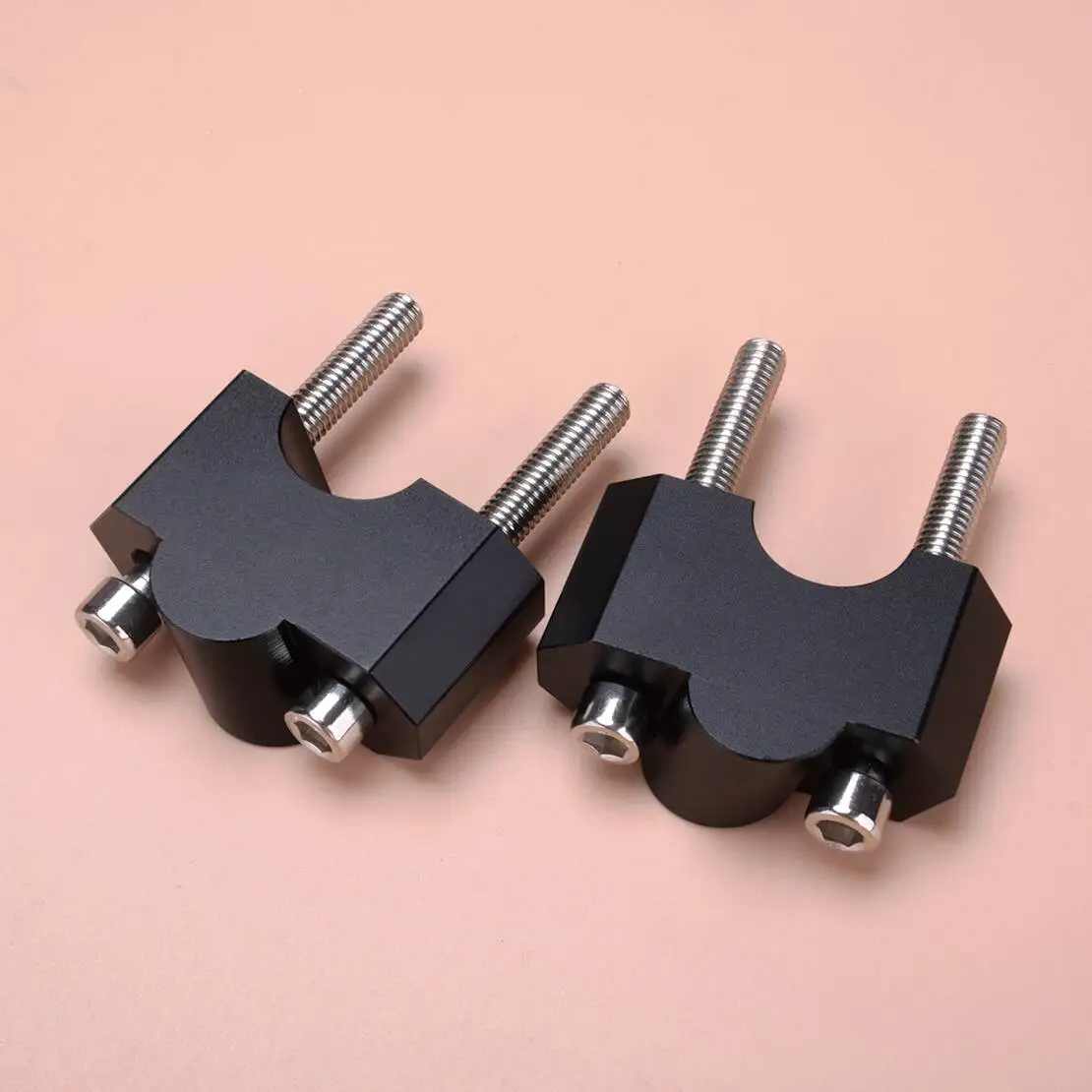 1 Pair CNC Handle Bar Riser Clamps Black Fit for Kawasaki Z750 Z750S Z750R Z1000 Aluminum Alloy
1 Pair CNC Handle Bar Riser Clamps Black Fit for Kawasaki Z750 Z750S Z750R Z1000 Aluminum Alloy