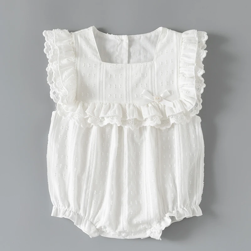 2025 New Summer 0-24M Children Clothes Korean Style Climbing Suit Sleeveless Cotton Solid Color Infant Baby Girls Bodysuits
2025 New Summer 0-24M Children Clothes Korean Style Climbing Suit Sleeveless Cotton Solid Color Infant Baby Girls Bodysuits