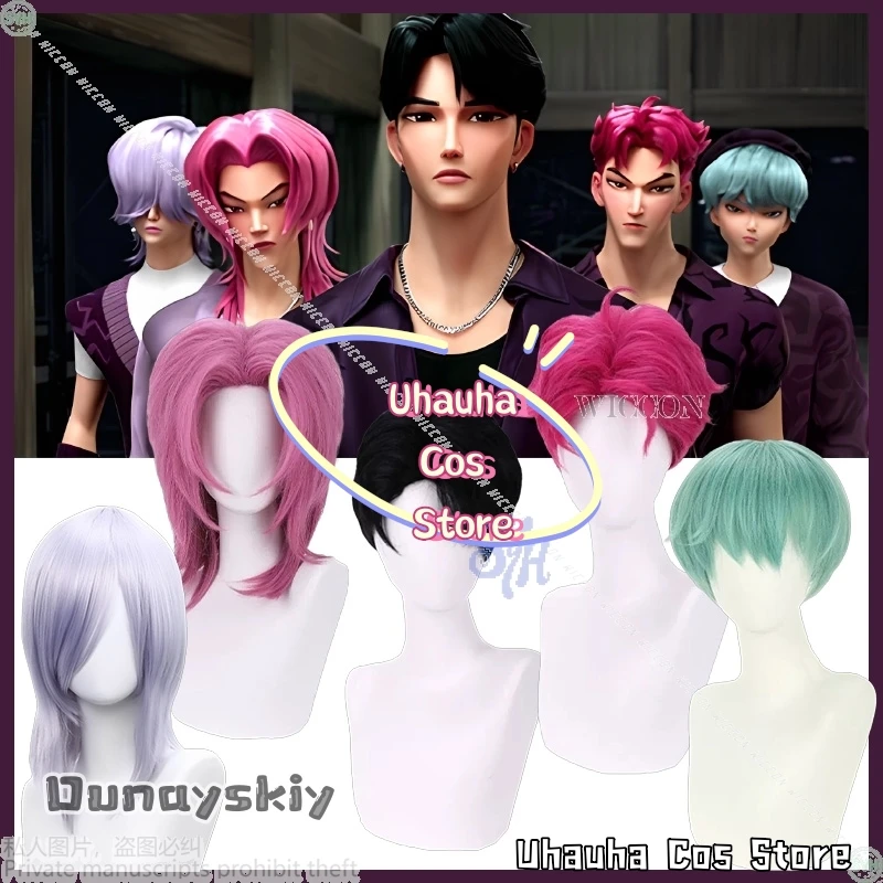 Kpop Demon Saja Boys Косплей Аниме Корея Мальчики Группа Модные парики 5 цветов Стиль Jinu Baby Abby Mystery Romance Короткие волосы Маскировка
Kpop Demon Saja Boys Косплей Аниме Корея Мальчики Группа Модные парики 5 цветов Стиль Jinu Baby Abby Mystery Romance Короткие волосы Маскировка