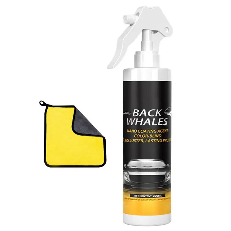 High Protection Quick Coating Nano Spray Car Coating Polishing Spray Refresh Fast Fine Scratch Repair
High Protection Quick Coating Nano Spray Car Coating Polishing Spray Refresh Fast Fine Scratch Repair