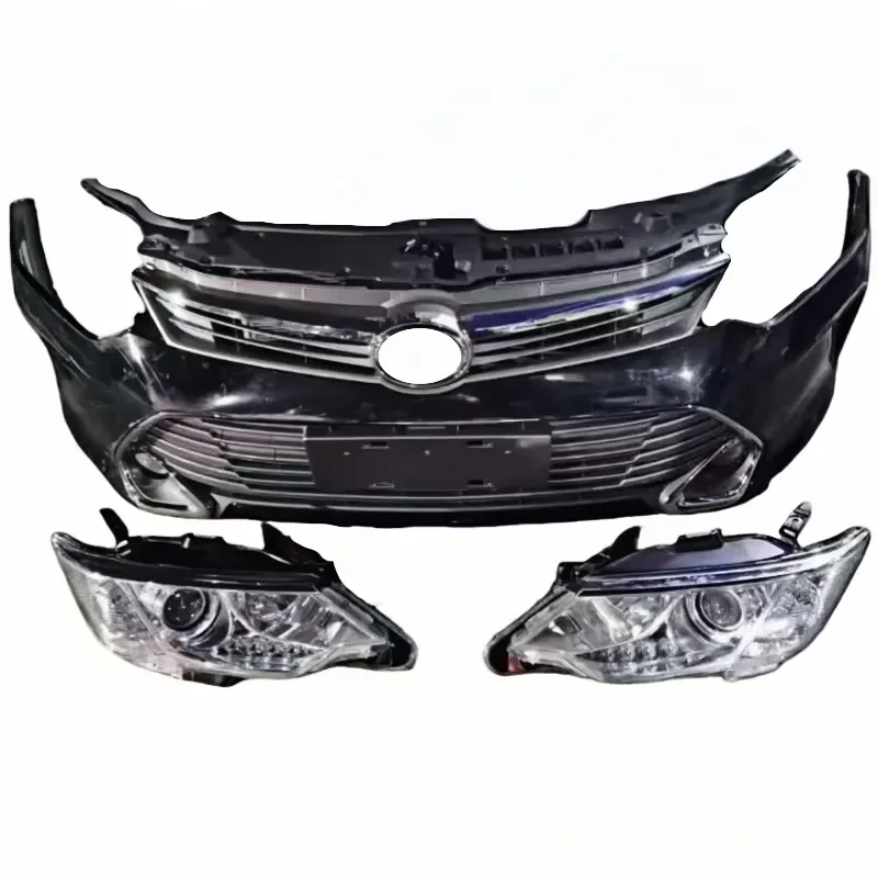 Used Auto Body Kit for Toyota Camry Includes Nose Cut Front Bumper Assembly with Fog Light Bumper Cut-Outs and Headlights
Used Auto Body Kit for Toyota Camry Includes Nose Cut Front Bumper Assembly with Fog Light Bumper Cut-Outs and Headlights