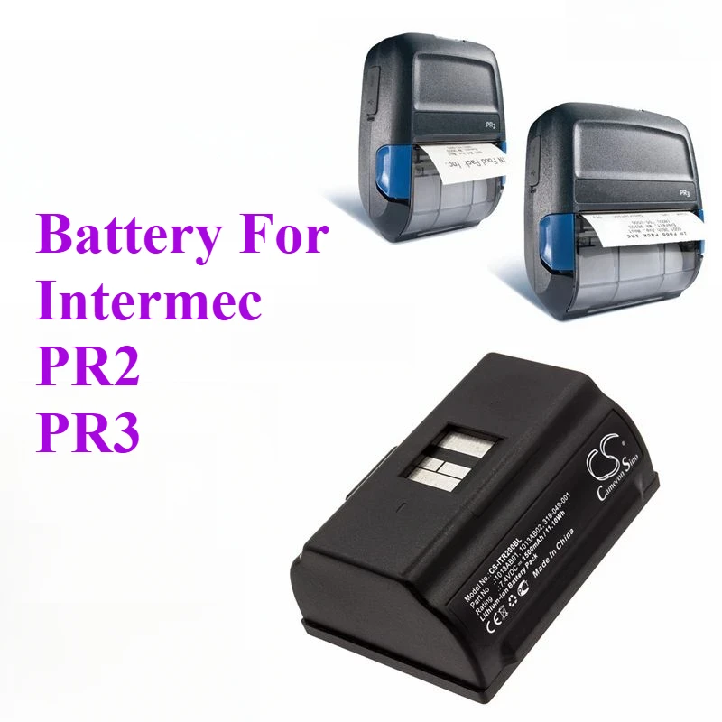 CameronSino Portable Printer Battery 7.4V/1500mAh for Intermec PR2, PR3, Please Note: For Part No 1013AB01
CameronSino Portable Printer Battery 7.4V/1500mAh for Intermec PR2, PR3, Please Note: For Part No 1013AB01