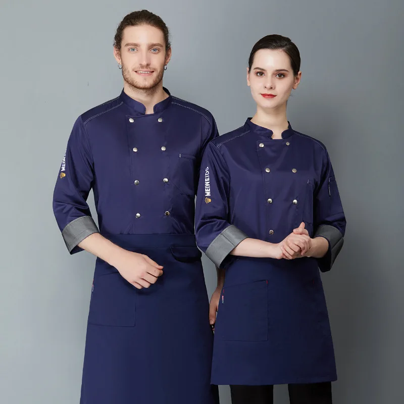 C591 Hotel Chef's Long Sleeved Chef Uniform Plus Size Chef Coat Sushi Hotel Waiter Work Shirt Cook Jacket Waiter Coat
C591 Hotel Chef's Long Sleeved Chef Uniform Plus Size Chef Coat Sushi Hotel Waiter Work Shirt Cook Jacket Waiter Coat