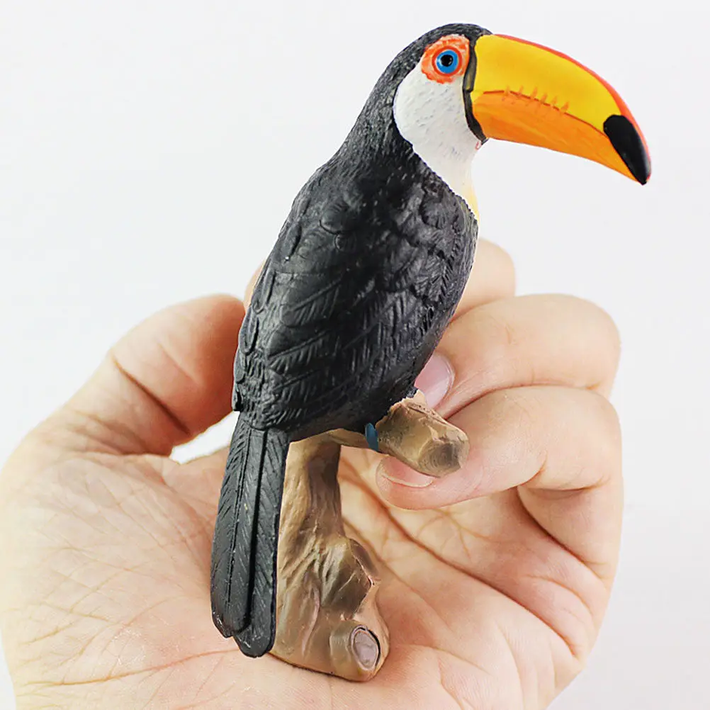 2Pcs Toucan Simulation Animal Cognitive Educational Prop Realistic Plastic Bird Statue Home Party Decor Nature Exploration
2Pcs Toucan Simulation Animal Cognitive Educational Prop Realistic Plastic Bird Statue Home Party Decor Nature Exploration