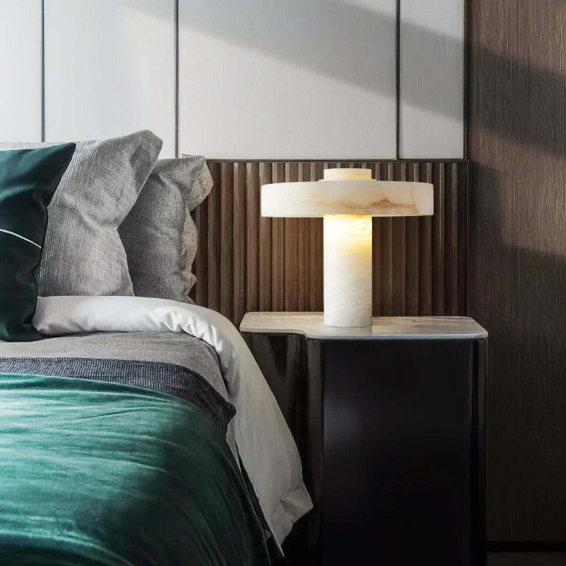 Light luxury lamp high-end new Chinese Spanish marble table bedroom bedside living room hotel study designer
Light luxury lamp high-end new Chinese Spanish marble table bedroom bedside living room hotel study designer