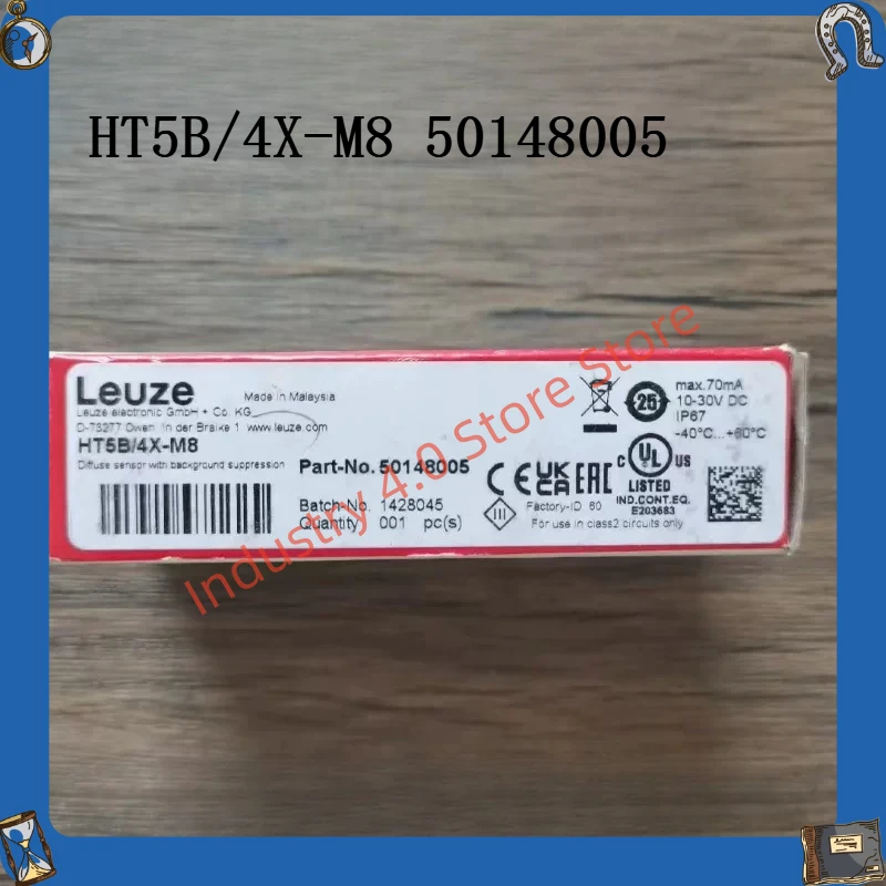 Photoelectric switch HT5B/4X-M8 50148005 new in box
Photoelectric switch HT5B/4X-M8 50148005 new in box