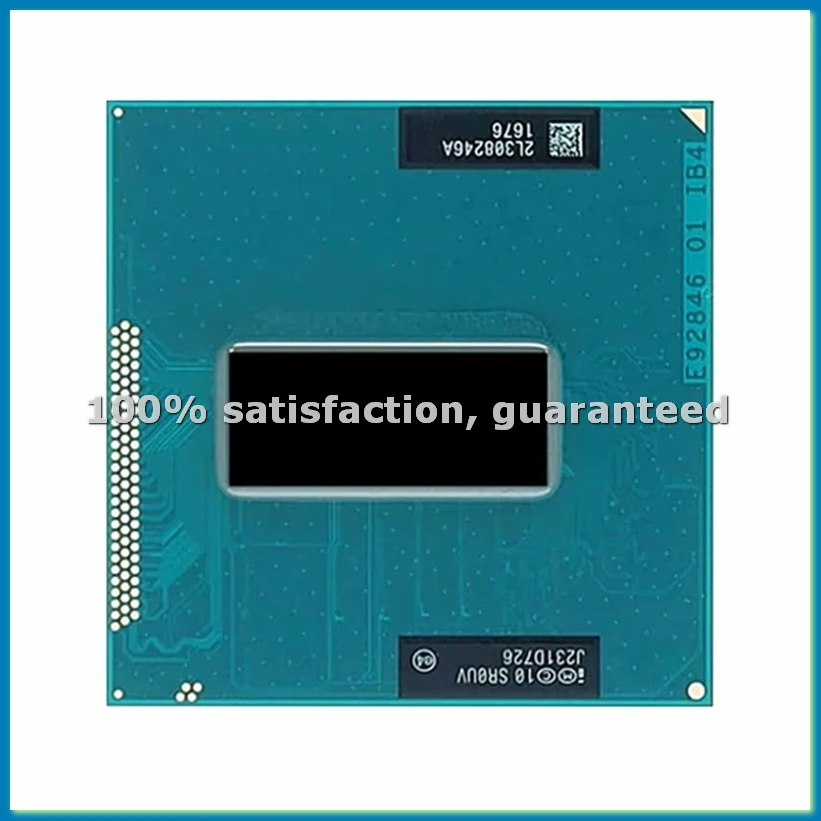 Процессор для ноутбуков Core I7 3740QM SR0UV 2.7ГГц, четырехъядерный, восьмипоточный, I7-3740QM 45W, сокет G2 / RPGA988B-ABHG
Процессор для ноутбуков Core I7 3740QM SR0UV 2.7ГГц, четырехъядерный, восьмипоточный, I7-3740QM 45W, сокет G2 / RPGA988B-ABHG