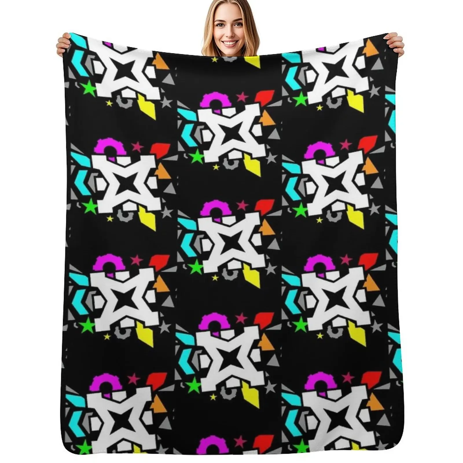 Geometry Dash Kids Throw Blanket Lightweight Warm Blanket for Indoor Outdoor Use
Geometry Dash Kids Throw Blanket Lightweight Warm Blanket for Indoor Outdoor Use