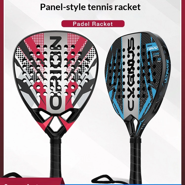 Carbon fiber material 3K customizable printed padel racket, 38mm thickness 360g weight, ideal lightweight gear for new independe
Carbon fiber material 3K customizable printed padel racket, 38mm thickness 360g weight, ideal lightweight gear for new independe
