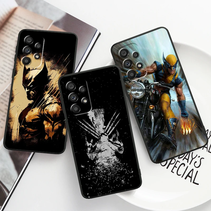Marvel Wolverine Comic For Samsung A53 A52 A33 A32 A51 A71 A21S A13 A73 A55 A22 A23 A35 A72 A54 A12 5G Black Soft Phone Case 
Marvel Wolverine Comic For Samsung A53 A52 A33 A32 A51 A71 A21S A13 A73 A55 A22 A23 A35 A72 A54 A12 5G Black Soft Phone Case