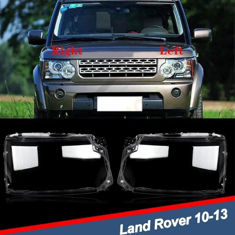 Left + Right for 2010 2011 2012 2013 Land Rover Discovery 4 LR4 Headlight Glass Headlamp Lens Cover Clear High Quality
Left + Right for 2010 2011 2012 2013 Land Rover Discovery 4 LR4 Headlight Glass Headlamp Lens Cover Clear High Quality