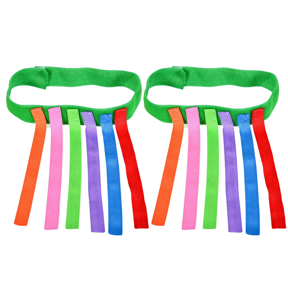 2pcs Colorful Kids Pull Tails Toy Outdoor Children Games Props Kindergarten Training Toys (Green Belt, with 6 Tails)
2pcs Colorful Kids Pull Tails Toy Outdoor Children Games Props Kindergarten Training Toys (Green Belt, with 6 Tails)