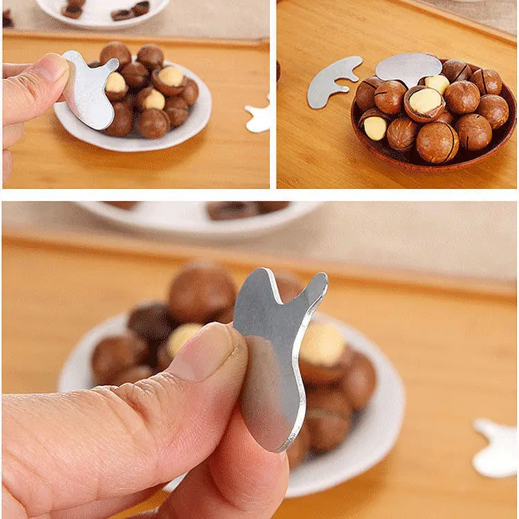 2025 New 5pcs/set Mini Nut Crackers Stainless Steel Macadamia Walnut Opener Portable Camping Kitchen Accessories Nut Tools
2025 New 5pcs/set Mini Nut Crackers Stainless Steel Macadamia Walnut Opener Portable Camping Kitchen Accessories Nut Tools