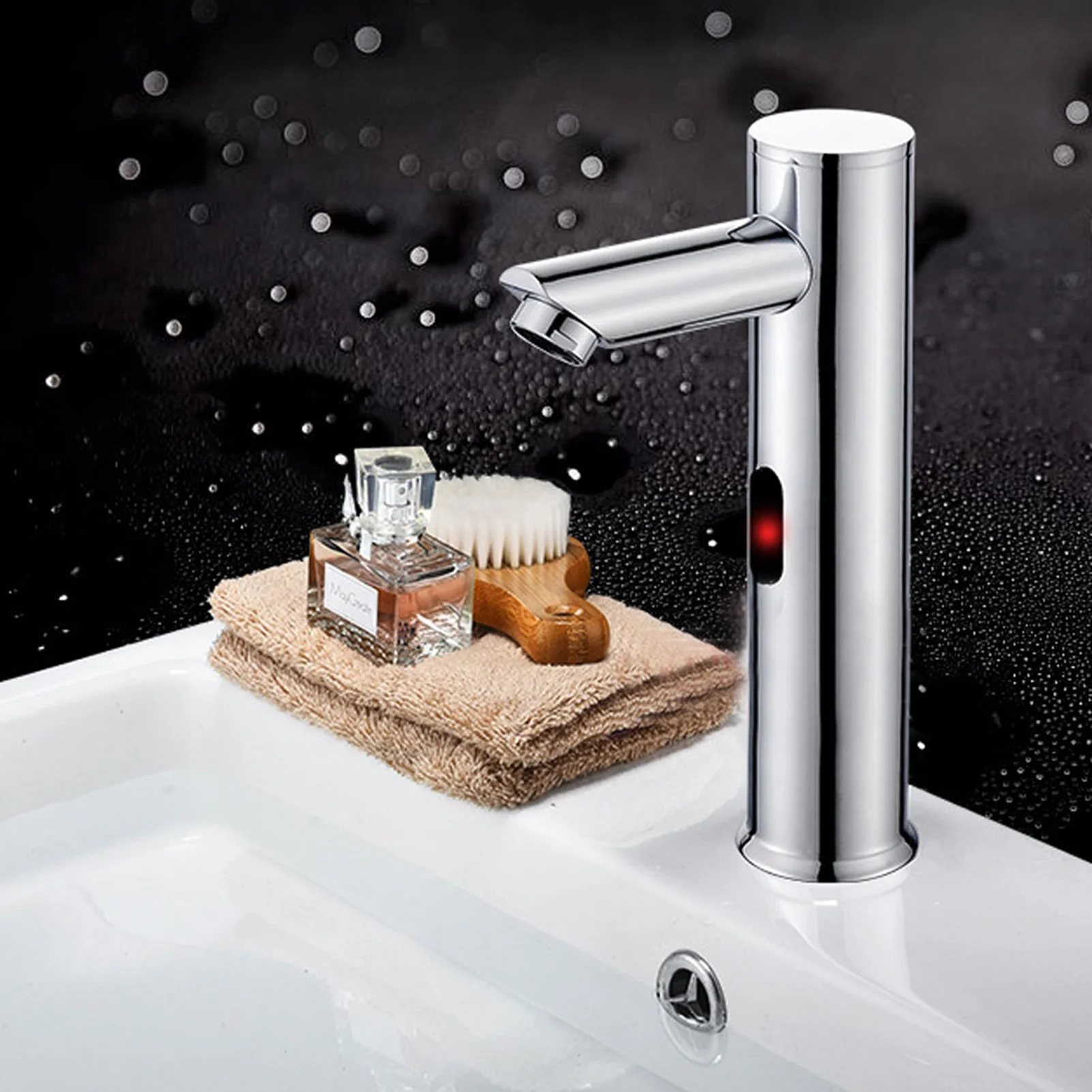 G1/2in Single Cold Touchless Sensor Faucet Automatic Basin Water Faucet Non Contacting Hands Cleaning Bathroom Accessories
G1/2in Single Cold Touchless Sensor Faucet Automatic Basin Water Faucet Non Contacting Hands Cleaning Bathroom Accessories