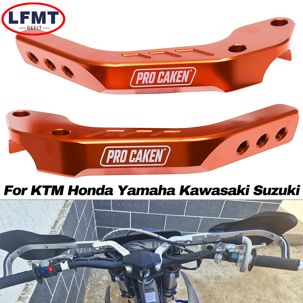 For KTM Yamaha Honda Kawasaki Husqvarna Motorcycle Universal Support Bracket Mount 1/8"28mm Handlebar Guard Clamp Dirt Pit Bike
For KTM Yamaha Honda Kawasaki Husqvarna Motorcycle Universal Support Bracket Mount 1/8"28mm Handlebar Guard Clamp Dirt Pit Bike